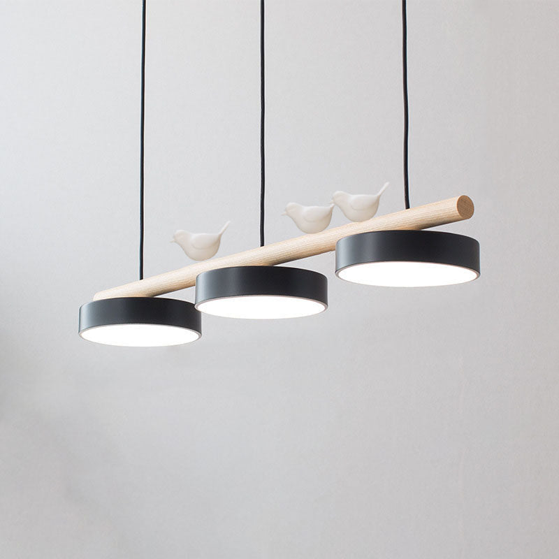 AetherGlow | Modern Creative Round Resin LED Chandelier Light 11