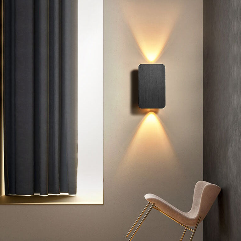 AluminaGlow | Sleek Modern Dual-Light LED Wall Sconce Lamp 14