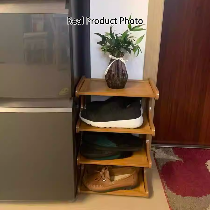BambooNest | Elegant Minimalist Bamboo Shoe Storage Rack 10