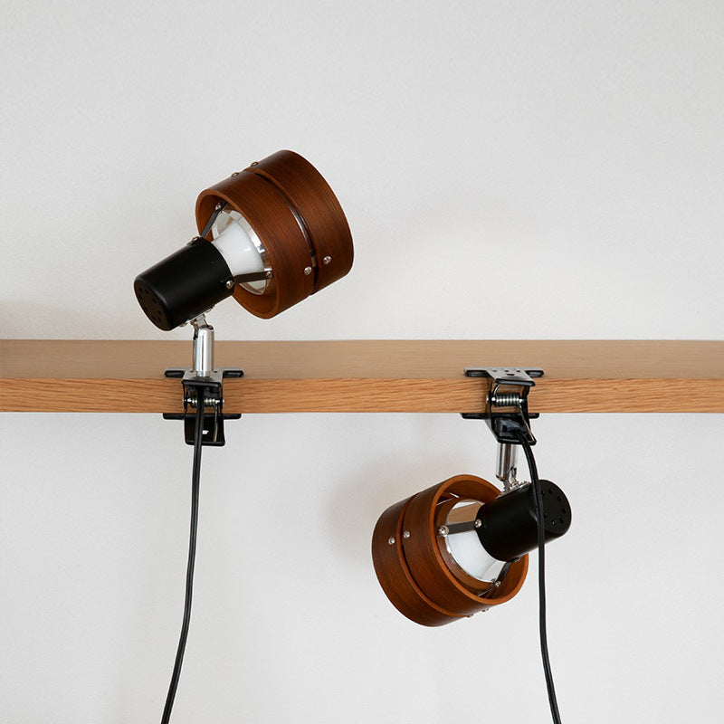 Kiyomizu | Elegant Japanese Wood and Iron Table Lamp for Bedroom 8