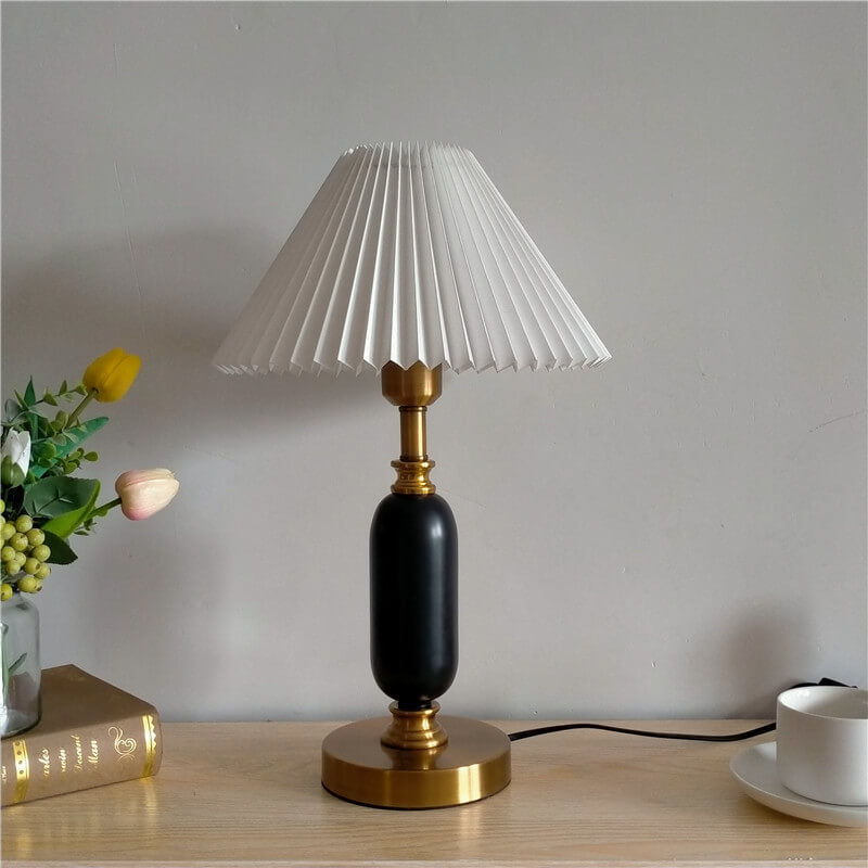 Luminara | Modern Elegant Metal Table Lamp for Bedroom or Living Room 9