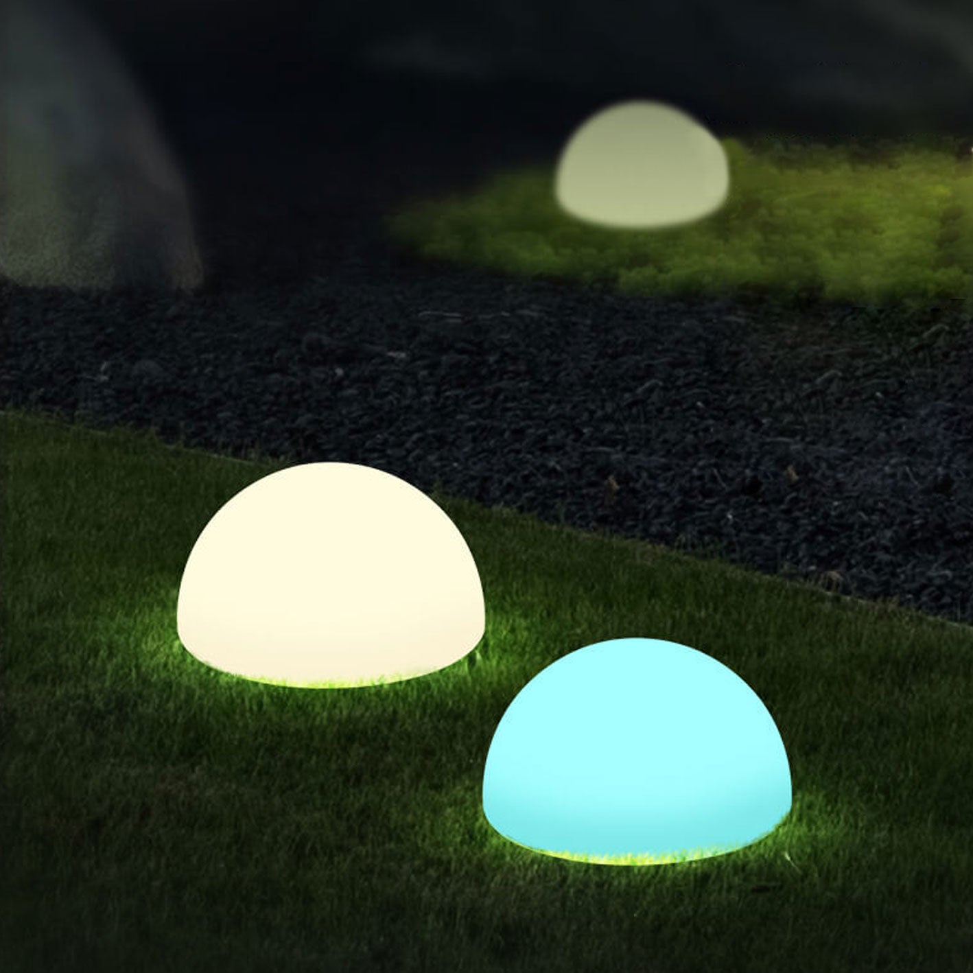 Lumosphere | Elegant Modern Solar Waterproof Outdoor Lawn Light 12