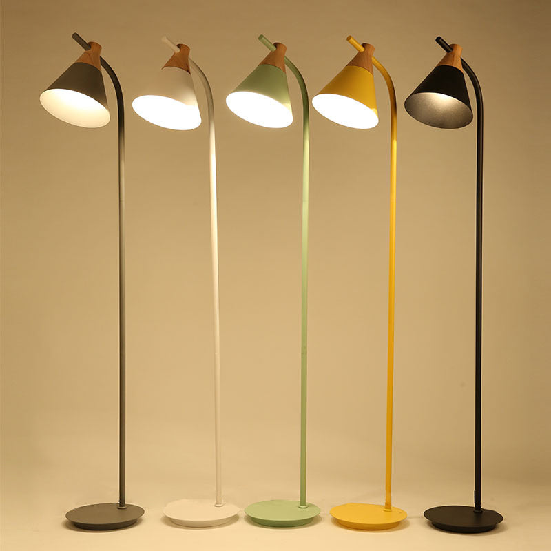 MacaronGlow | Stylish Modern Metal Standing Floor Lamp 8
