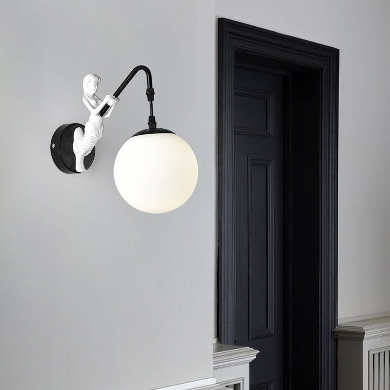 MermaidGlow | Elegant Vintage Rustic Wall Sconce Light Fixture 11