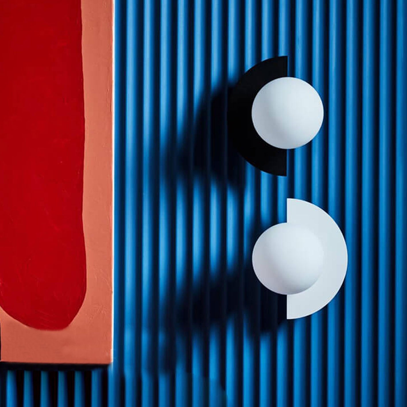 Mira Wall Sconce | Colorful Glass, Modern Minimalist Design 16