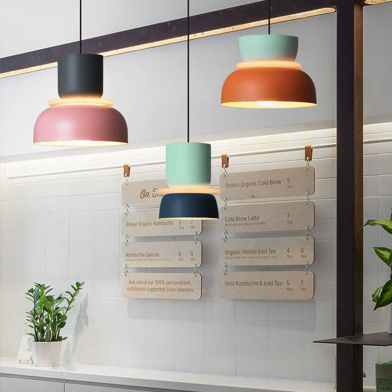 Nora Pendant Light | Colorful Metal, Modern Kitchen Pendant Lighting 16