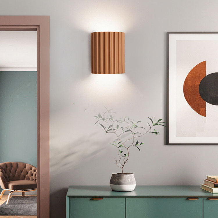 NordicGlow | Stylish Modern Resin 2-Light Wall Sconce Lamp 12