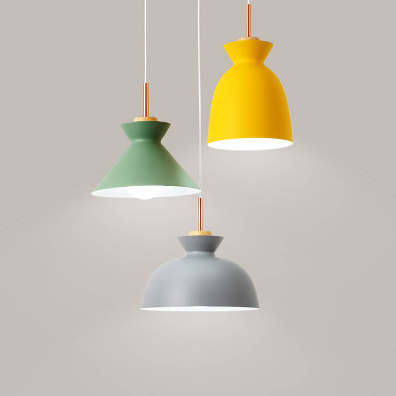 NordicOak | Elegant Modern Bell Cone Dome Pendant Light Fixture 17