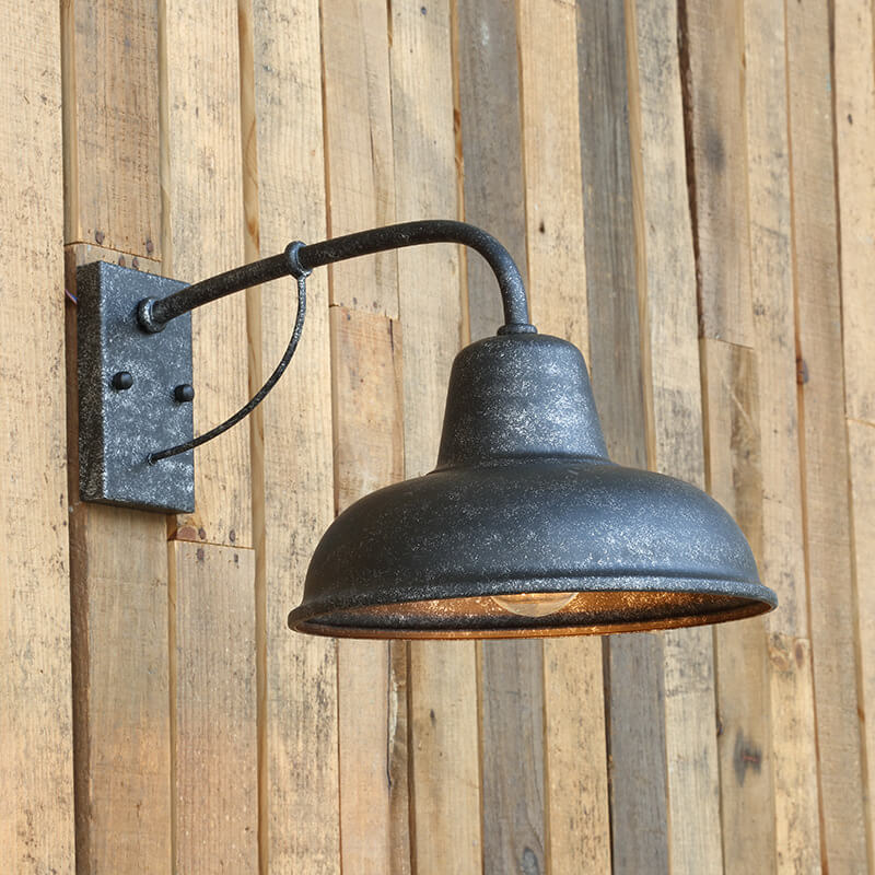 RusticIron | Stylish Durable Industrial Outdoor Wall Sconce Light 9