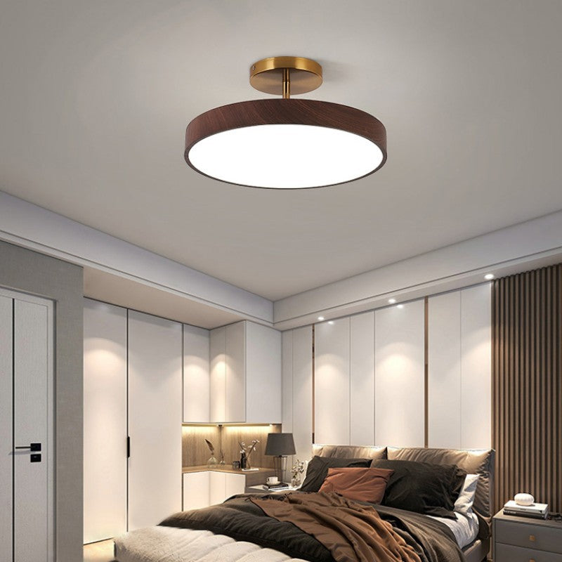 WabiSabi | Elegant Minimalist Wood Grain Ceiling Light Fixture 10