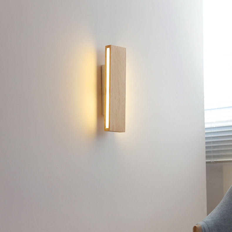 ZenithWood | Elegant Minimalist Rotatable LED Wall Sconce Light 10