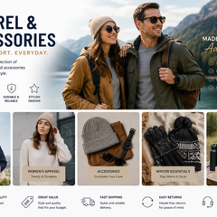 Collection image for: Apparel & Accessories
