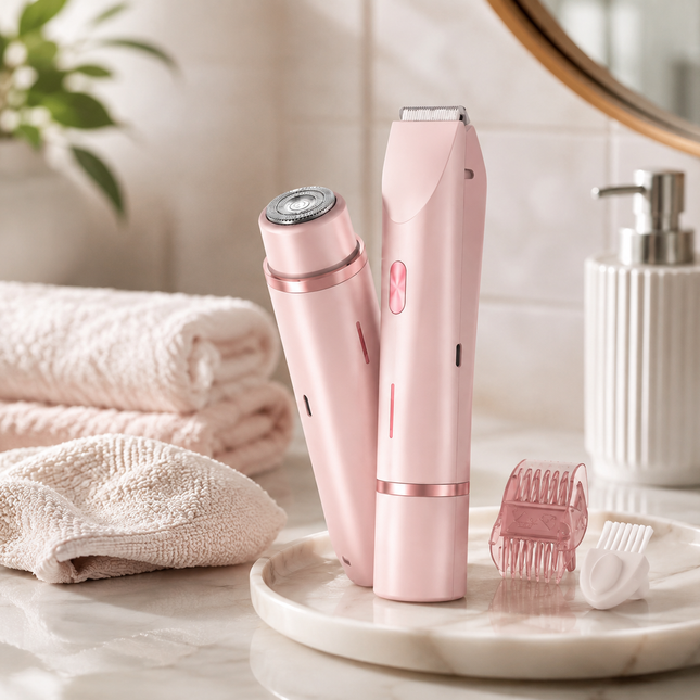 Electric Razor for Women, Electric Shaver for Women with Bikini Trimmer