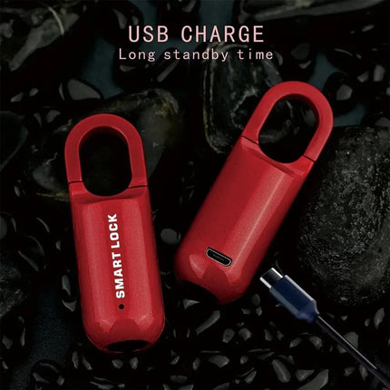 Padlock with Fingerprint Unlock, Smart Fingerprint Padlock