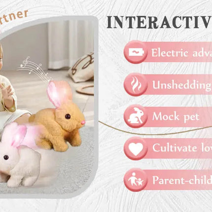 Bunny Toy, Cuddly Stuffed Bunny Gift – image 7