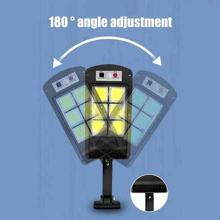 Outdoor Solar Lamp, Motion Sensor Light for Garden Patio and Driveway