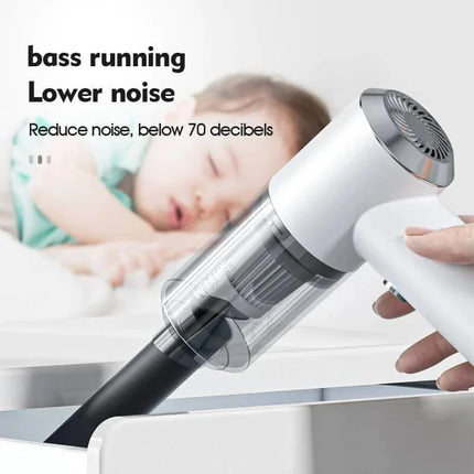 Car Vacuum Cleaner Cordless, Portable Wet Dry Vacuum with Washable Filter