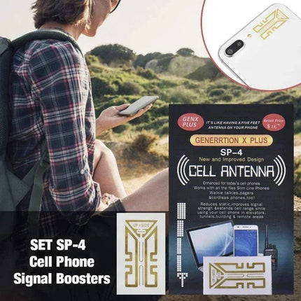 Cell Phone Signal Booster Sticker, Cellular Signal Booster for Walkie Talkie – image 7