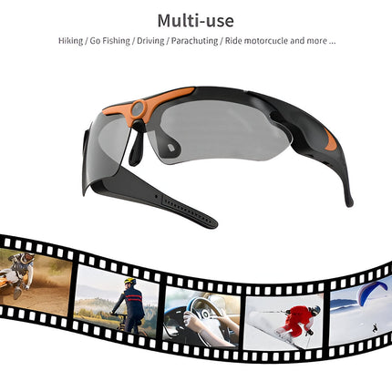 Video Recording Sunglasses with SD Card and USB Cable