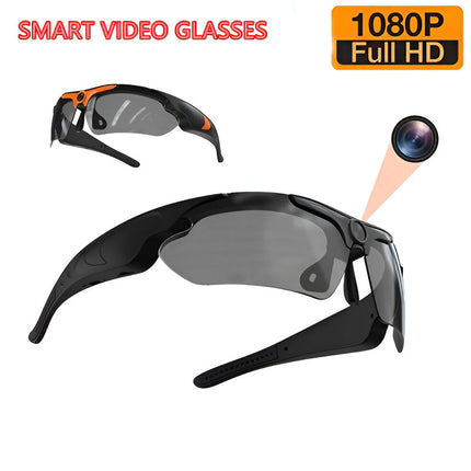 Camera Sunglasses with Video Recorder, side view