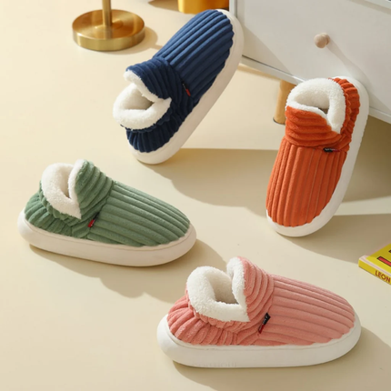 House Slippers with Thick Fur, Cozy Slippers for Women and Men – image 9