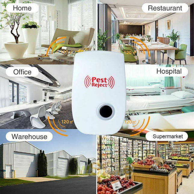 Squirrel Repellent for Attic and Yard, Ultrasonic Pest Repeller and Bat Repellent
