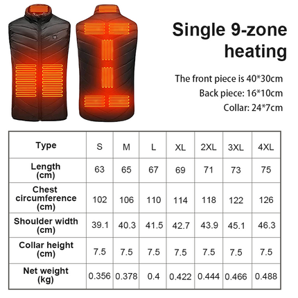 Heated Vests for Winter, USB Rechargeable – image 7