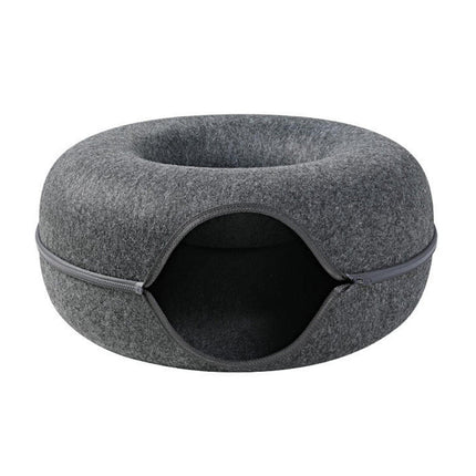 Cat Beds for Indoor Cats, Felt Cat Tunnel Bed and Cat Cave Play Toy – image 14