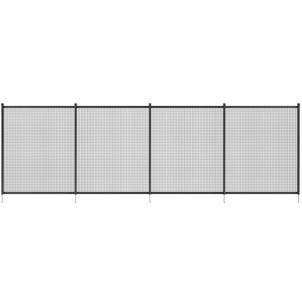 Removable Pool Safety Fence with Aluminum Alloy Poles, Mesh Pool Fence for Kids and Pets – image 7