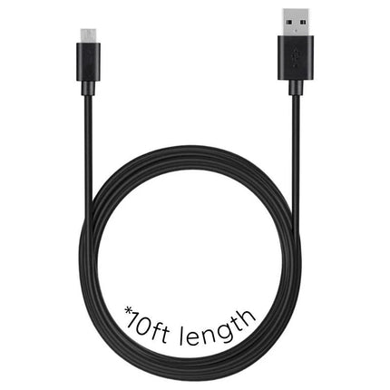 Micro USB Cable 10 ft, Long Micro USB Charging Cable, Extra Long Charger Cable for Android Phone and – image 10