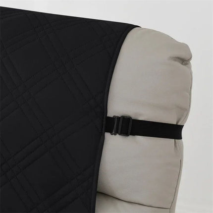 Waterproof Quilted Recliner Slipcover for Armchairs, Machine Washable Pet and Kid Friendly Chair Cover
