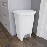 13 Gallon Kitchen Trash Can with Step Pedal & Odor Protection | Hands-Free Disposal for Clean Spaces 7