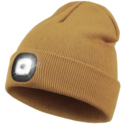 LED Beanie with Light, Acrylic Beanie Hat for Adults and Kids – image 8