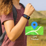 Tuzwa Smartwatch for Seniors with Fall Detection & GPS Tracking – Health Monitoring, 1.5" Touchscreen, 7-Day Battery