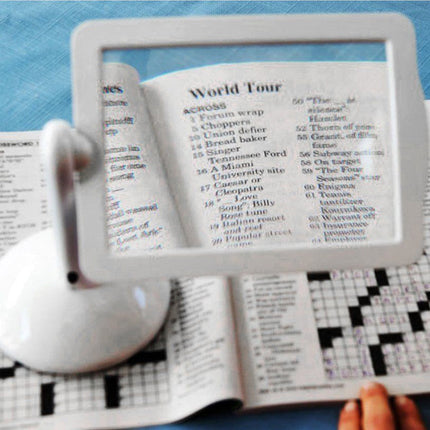 Page Magnifier for Reading, LED Magnifier for Books