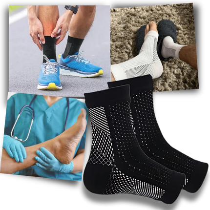 Compression Socks, Open Toe Compression Socks with Arch Support – image 5