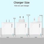 160W USB Charging Hub with Multi-Port Convenience | Fast Charging for All Devices 5