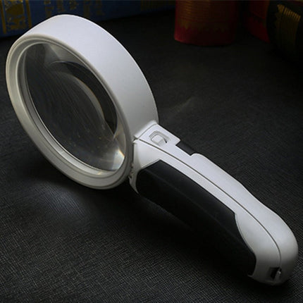 Lighted Magnifying Glass, Magnifier with Light for Crafts and Antiques