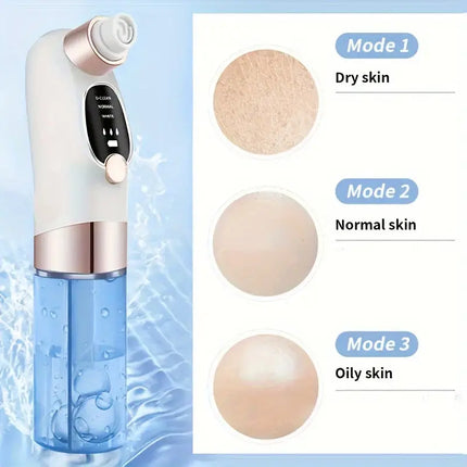 Blackhead Remover Tool Rechargeable 6 Suction Heads, Blackhead Vacuum Pore Cleaner