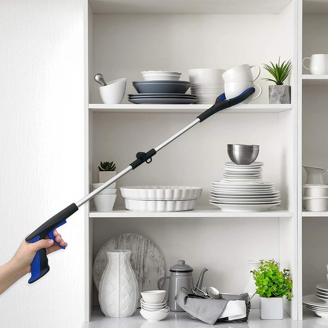 Grabber Tool with Rotating Grabber Claw, Folding Reacher Grabber