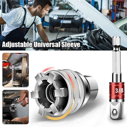 Socket Wrenches for Drills and Ratchets, Rounded Bolt Remover – image 4