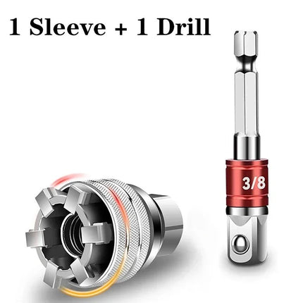 Socket Wrenches for Drills and Ratchets, Rounded Bolt Remover – image 7