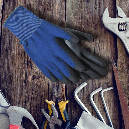 Work Gloves for Men and Women with Grip, Mechanic Gloves for Safety on Light Duty Jobs – image 5