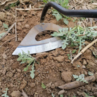 Garden Hoe for Weeding, All Steel Gardening Hoe with Ergonomic Non Slip Handle