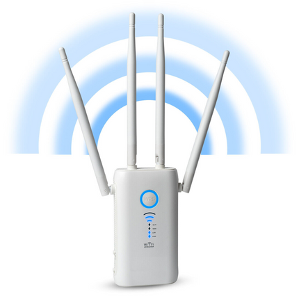 WiFi Extender for Home, Router Signal Extender with 4 Antennas – image 4