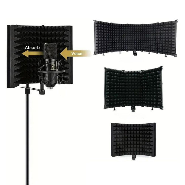 Vocal Booth for Voice Over and Podcasting, Sound Booth with Acoustic Panels – image 4