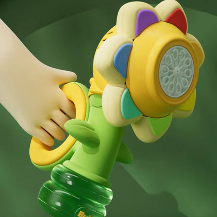 Bubble Machine for Kids, Dancing Sunflower Design – image 4