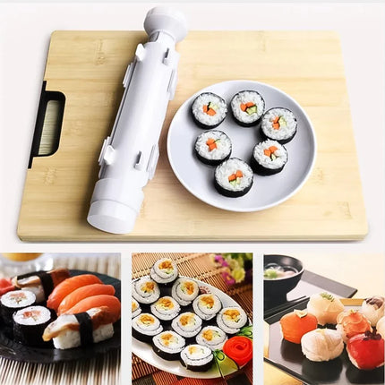 Sushi Roller, Sushi Maker Bazooka with Rice Roll Mold for Homemade Rolls – image 8