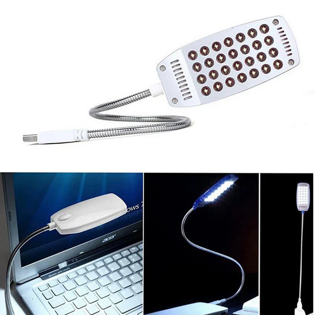 Desk Lamps for Reading, USB LED Desk Lamp with Flexible Gooseneck Arm