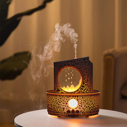 Essential Oil Diffuser, Aroma Diffuser with LED Light for Bedroom – image 5